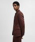 Фото #5 товара Men's Slim Fit Linen Suit Blazer