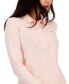 Фото #3 товара Women's Logo Long-Sleeve Polo Shirt