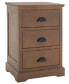 Фото #6 товара Griffin 3-Drawer Side Table