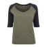 URBAN CLASSICS S Raglan 3/4 sleeve T-shirt