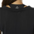 Women’s Short Sleeve T-Shirt Reebok Wor Supremium Detail Black