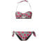 Фото #2 товара Moschino Women's Red Cherry Check Print Bikini Set Size XS 177177