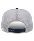 Men's Navy Detroit Tigers Court Sport 9Fifty Snapback Hat Синий - фото #3