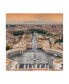 Фото #1 товара Philippe Hugonnard Dolce Vita Rome 3 View of Rome from Dome of St. Peters Basilica II Canvas Art - 15.5" x 21"
