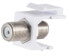 Фото #1 товара ShiverPeaks Basic-S - Flat - Silver - White - F connector - F connector - Female - Female