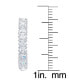Фото #3 товара Серьги Macy's White Sapphire Diamond Studs