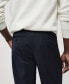 ფოტო #3 პროდუქტის Men's Pleat Detail Wool Pants