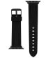 Фото #2 товара Men's Black Premium Silicone Band Compatible with 42mm, 44mm, 45mm, Ultra, Ultra2 Apple Watch