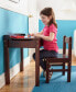 Wooden Lift-Top Desk & Chair - Espresso