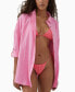 Фото #1 товара Cotton On 298990 Women's Swing Beach Shirt Cover-Up Swimsuit XS