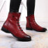 Фото #1 товара Jezzi W JEZ52G insulated ankle boots with decorations, red