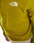 The North Face Glacier 100 1/4 zip fleece in khaki XL - фото #4