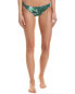 Letarte Women's 187520 Full Coverage Green Multi Bikini Bottom Swimwear Size M - фото #1