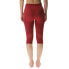 UYN Evolutyon 3/4 base layer pants Sofisticated Red / Bordeaux / Bordeaux, XS - фото #3