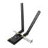 Фото #2 товара TP-LINK AX1800 Wi-Fi 6 Bluetooth 5.2 PCIe Adapter - Internal - Wireless - PCI Express - WLAN / Bluetooth - 1800 Mbit/s - Black