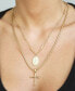 Like a Prayer Layered Cross and Coin Necklace