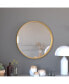Фото #6 товара Monaco Accent Wall Mirror With Metal Frame For Bathroom, Vanity, Entryway, Dining Room, & Living Room