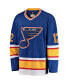 Фото #3 товара Men's Adam Oates Blue St. Louis Blues Premier Breakaway Retired Player Jersey