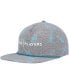 Men's Charcoal THE PLAYERS Sharks Lurking Rope Snapback Hat