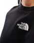 Фото #4 товара The North Face Oversized heavyweight t-shirt in black Exclusive at ASOS