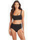 Фото #2 товара SEA LEVEL SWIM 293371 High-Waist Gathered Side Bikini Bottoms Swimsuit Size 4