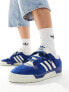 Фото #9 товара adidas Originals Rivalry Low trainers in retro navy and off white