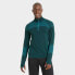 Фото #1 товара Men's Seamless 1/4 Zip Pullover - All in Motion Turquoise XXL