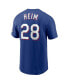 Фото #3 товара Men's Jonah Heim Royal Texas Rangers 2023 World Series Champions Name and Number T-shirt