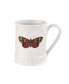 Фото #1 товара Botanic Garden Harmony Embossed 16 Oz Tankard Butterfly, Set of 4