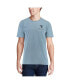 Фото #2 товара Men's Blue West Virginia Mountaineers State Scenery Comfort Colors T-shirt