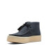 Фото #7 товара Clarks Wallabee Cup Boot 26171995 Mens Black Leather Lace Up Chukkas Boots