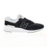 Фото #2 товара New Balance 997H CM997HQN Mens Black Suede Lace Up Lifestyle Sneakers Shoes