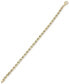 ფოტო #4 პროდუქტის Rope Chain Bracelet in 10k Gold