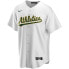 Фото #1 товара NIKE Oakland Athletics Official Replica Home short sleeve v neck T-shirt