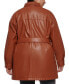 Фото #3 товара Trendy Plus Size Belted Jacket