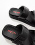 Фото #4 товара HUGO RED sandals in black