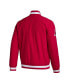 Фото #4 товара Men's Red Louisville Cardinals Baseball Coaches Full-Snap Jacket