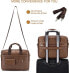 Фото #20 товара SPAHER Laptop Bag 15.6 Inch Briefcase Men's Business Bag Work Bag Men's Genuine Leather Bag Men's Shoulder Bag Messenger Bag Men Gift for Men