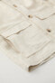 Фото #3 товара Куртка-рубашка из ткани с рельефным узором ZARA
