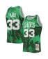 Men's Larry Bird Green Boston Celtics Hardwood Classics 1985 Hyper Hoops Swingman Jersey