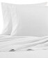 Фото #1 товара Solid Cotton Percale 4-Piece Sheet Set, Queen