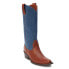 Фото #2 товара COCONUTS by Matisse Banks Pointed Toe Cowboy Womens Blue, Brown Casual Boots BA