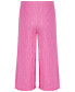 Little Girls Textured Wide Leg Pants, Created for Macy's