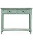 Daisy Series Console Table Traditional Design With Two Drawers And Bottom Shelf