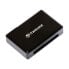 Transcend RDF2 Card Reader - CF - CF Type II - Black - CE/FCC/BSMI/KC/RCM/EAC - USB 3.2 Gen 1 (3.1 Gen 1) - 5 V - 0 - 70 °C