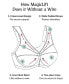 ფოტო #31 პროდუქტის Women's Full Figure Plus Size MagicLift Original Wirefree Support Bra 1000