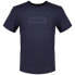 Фото #1 товара SALSA JEANS With Textured Branding Slim Fit Fit short sleeve T-shirt