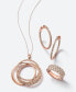 ფოტო #6 პროდუქტის Strawberry & Nude™ Diamond Interlocking Rings 18" Pendant Necklace (1 ct. t.w.) in 14k Rose, Yellow or White Gold