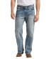 Фото #1 товара Джинсы мужские Silver Jeans Co. модель Gordie с прямыми штанинами