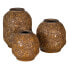 Фото #5 товара Ваза керамическая коричневая BB Home Vase 20,5 x 20,5 x 26,5 см